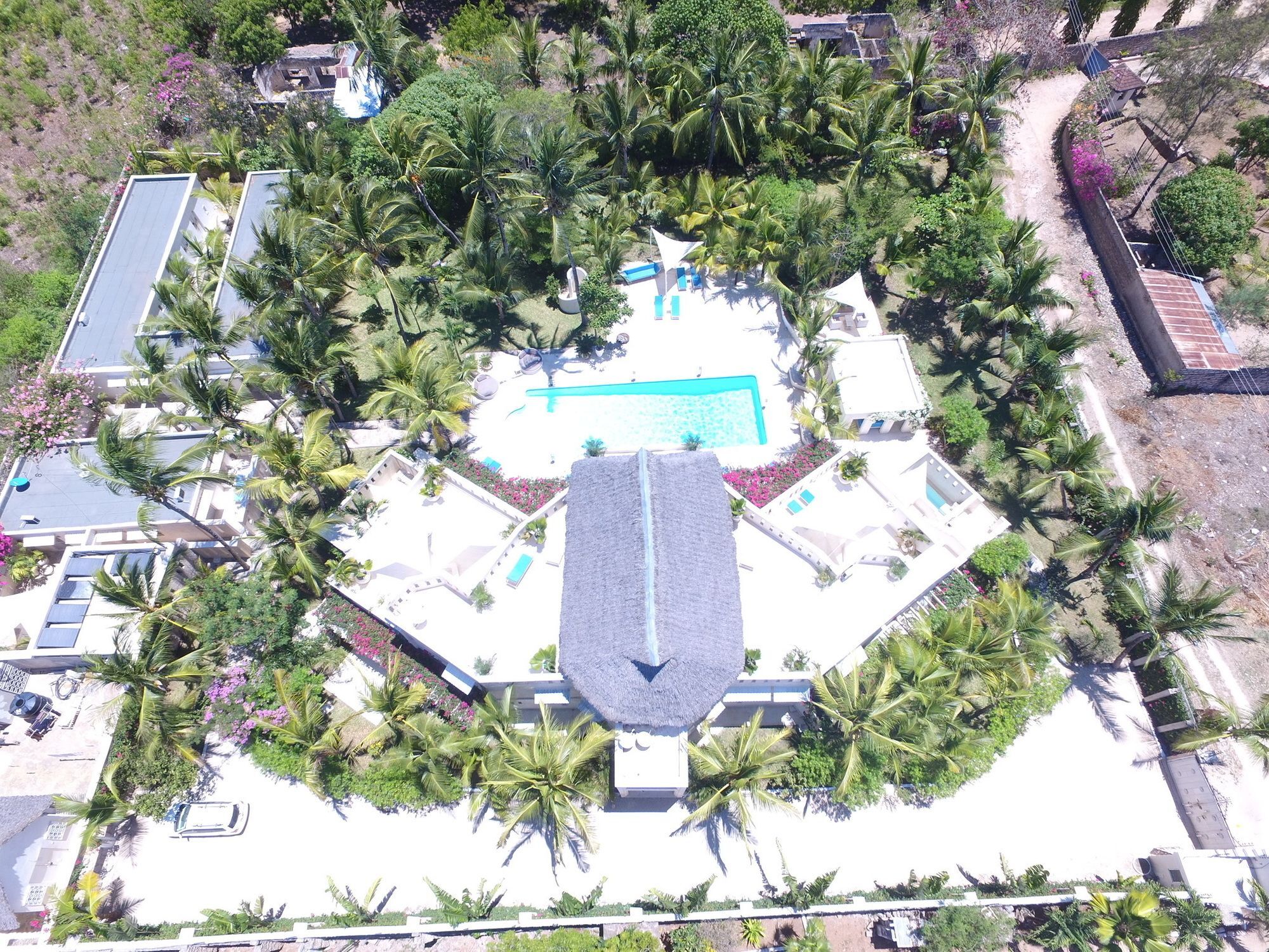 The Villa Luxury Suites Hotel Diani Beach Exteriér fotografie